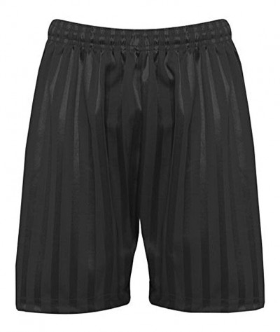 Worsbrough Common Plain Black Shorts