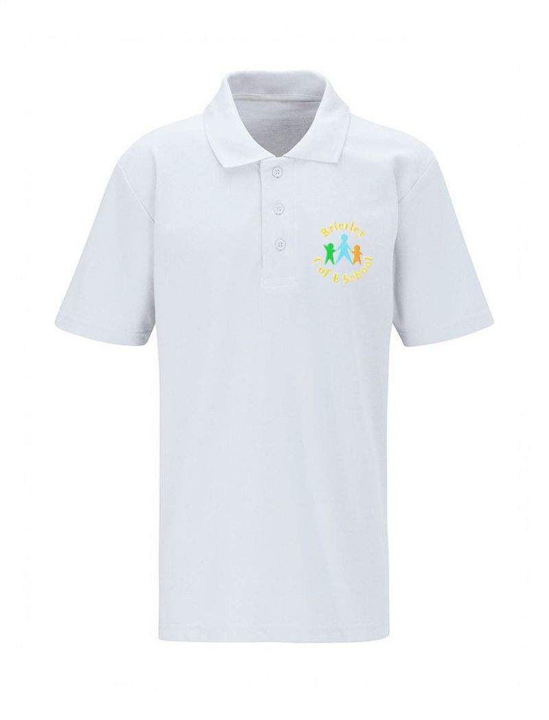 Brierley Primary White Polo