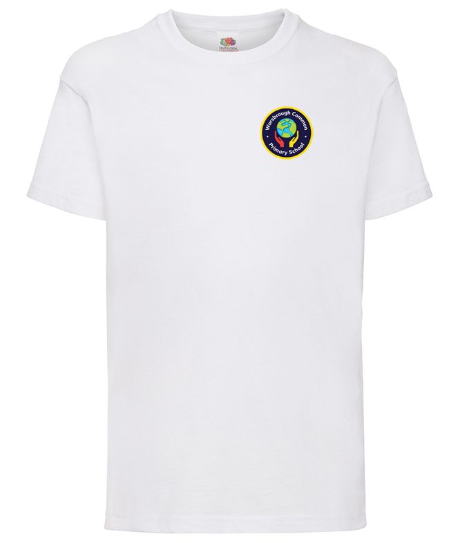 Worsbrough Common White PE T-Shirt
