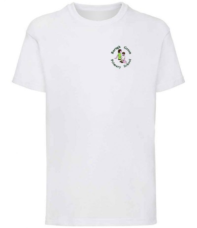 Barugh Green White PE T-Shirt
