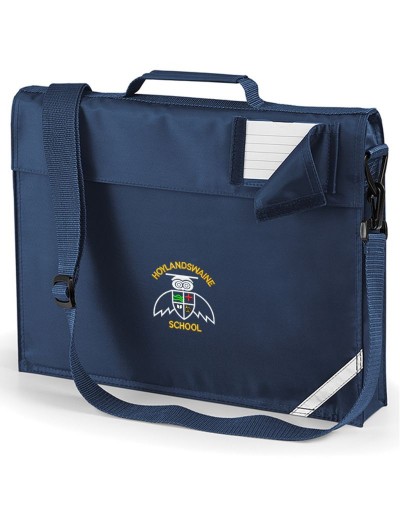 Hoylandswaine Navy Book Bag with Strap