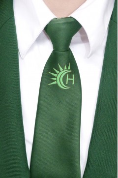 year 8 tie- Light Green