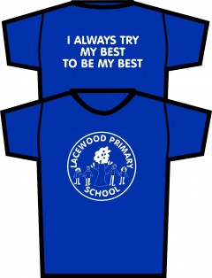 lacewood blue pe t-shirt