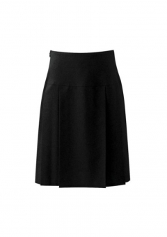 psg henley black pleated skirt 