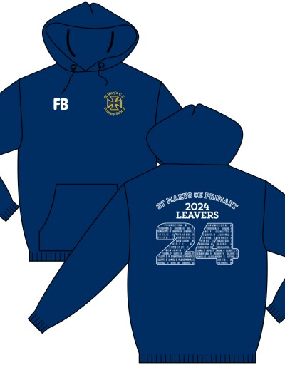 St Mary's BARNSLEY Leavers Pullover Hoody 2024
