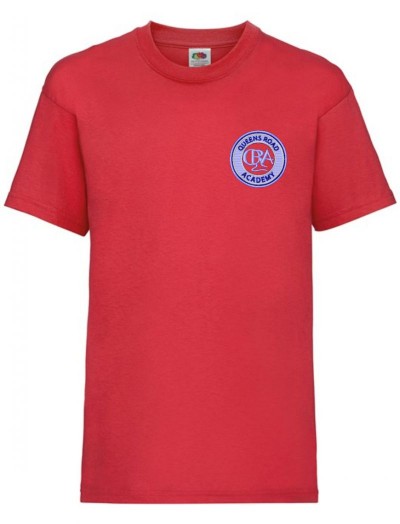 Queens Road Red PE T-Shirt