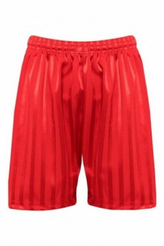 plain red shorts