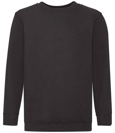 PE Sweatshirt - Plain Black 