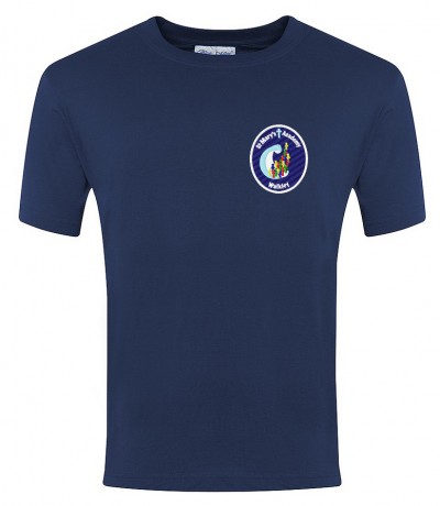 st marys academy pe t-shirt