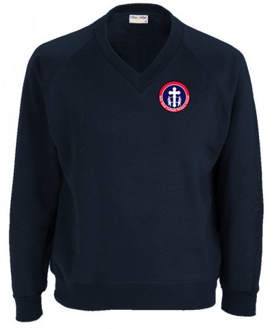 Holy Rood Catholic Primary V-Neck Sweatshirt