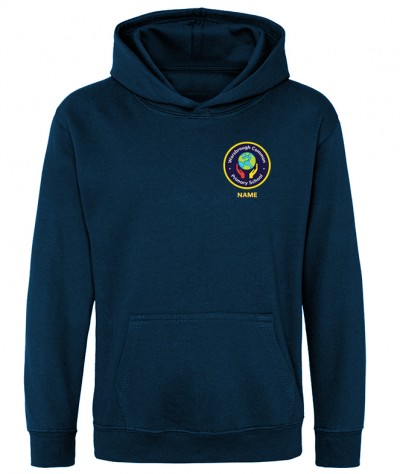 Worsbrough Common Navy Pullover Hoodie - WITH NAME