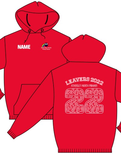 Athersley North Primary Leavers Hoody 2022