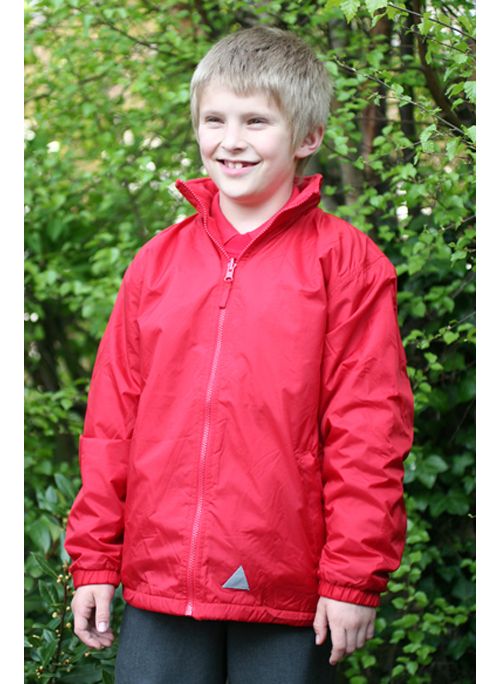 The Ellis Plain Red Reversible Jacket