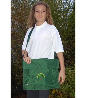 Greenfield Bottle Book Bag with Strap