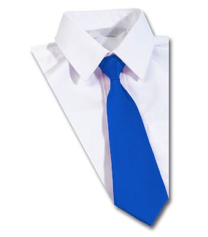 The Hill Royal Blue Clip On Tie
