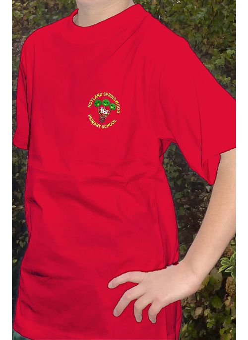 Springwood Red PE T-Shirt