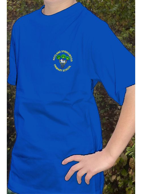 Springwood Blue PE T-Shirt