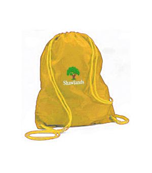 Shawlands Yellow PE Bag