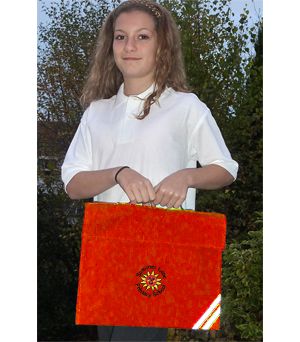 Summer Lane Red Book Bag