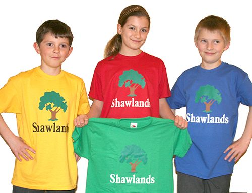 Shawlands Red PE T-Shirt